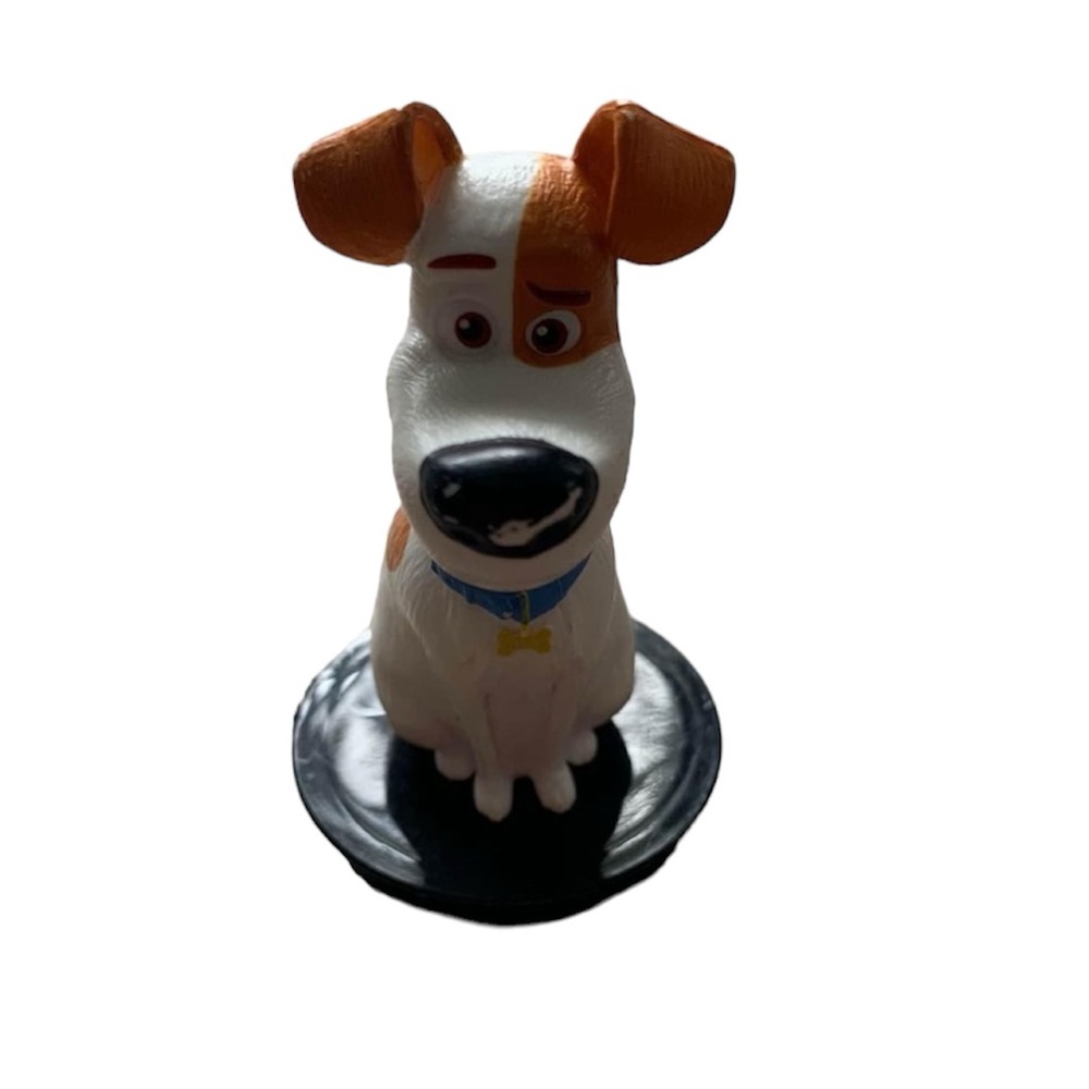 Max  Secret Life Of Pets Cake Topper Toy